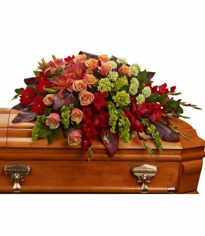 A Fond Farewell Casket Spray (T271-3A)