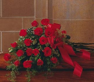 Rose Bouquet Casket Spray (TF208-2)