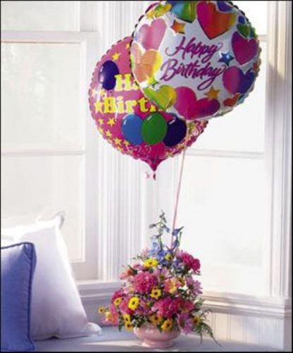 Birthday Surprise (T43-3)  (includes 2 mylar balloons)