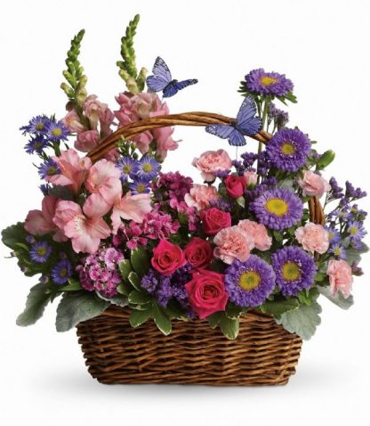 Country Basket Blooms (T48-3A)