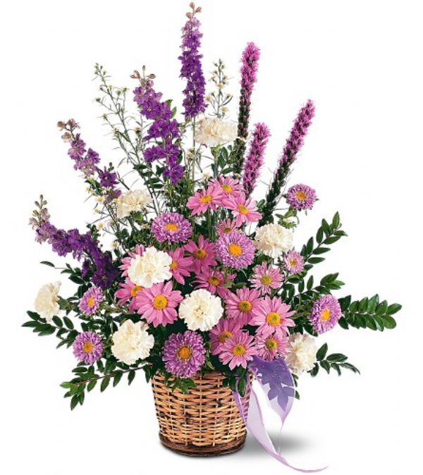 Lavender Basket (TF186-2)