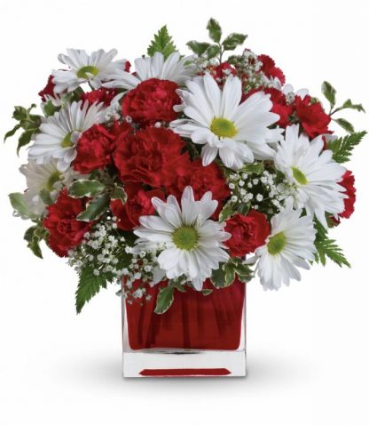 Red & White Delight Posie (TEV27-2B)