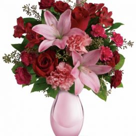 Roses & Pinks Bouquet (T08M130A)