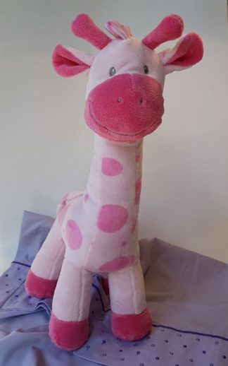 Smiling Giraffe- pink (PG16-01)