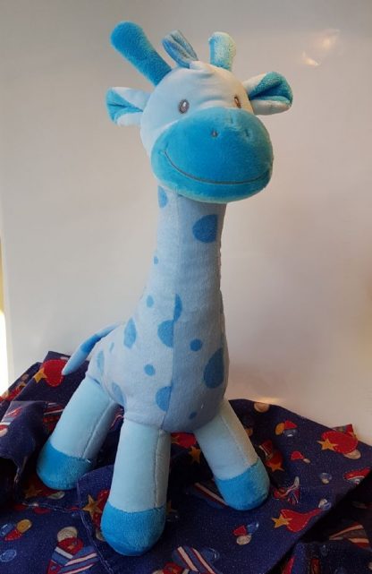 Smiling Giraffe- blue (BG16-02)