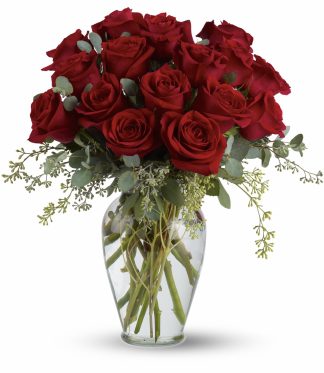 Full Heart Rose Bouquet (T255-3A)