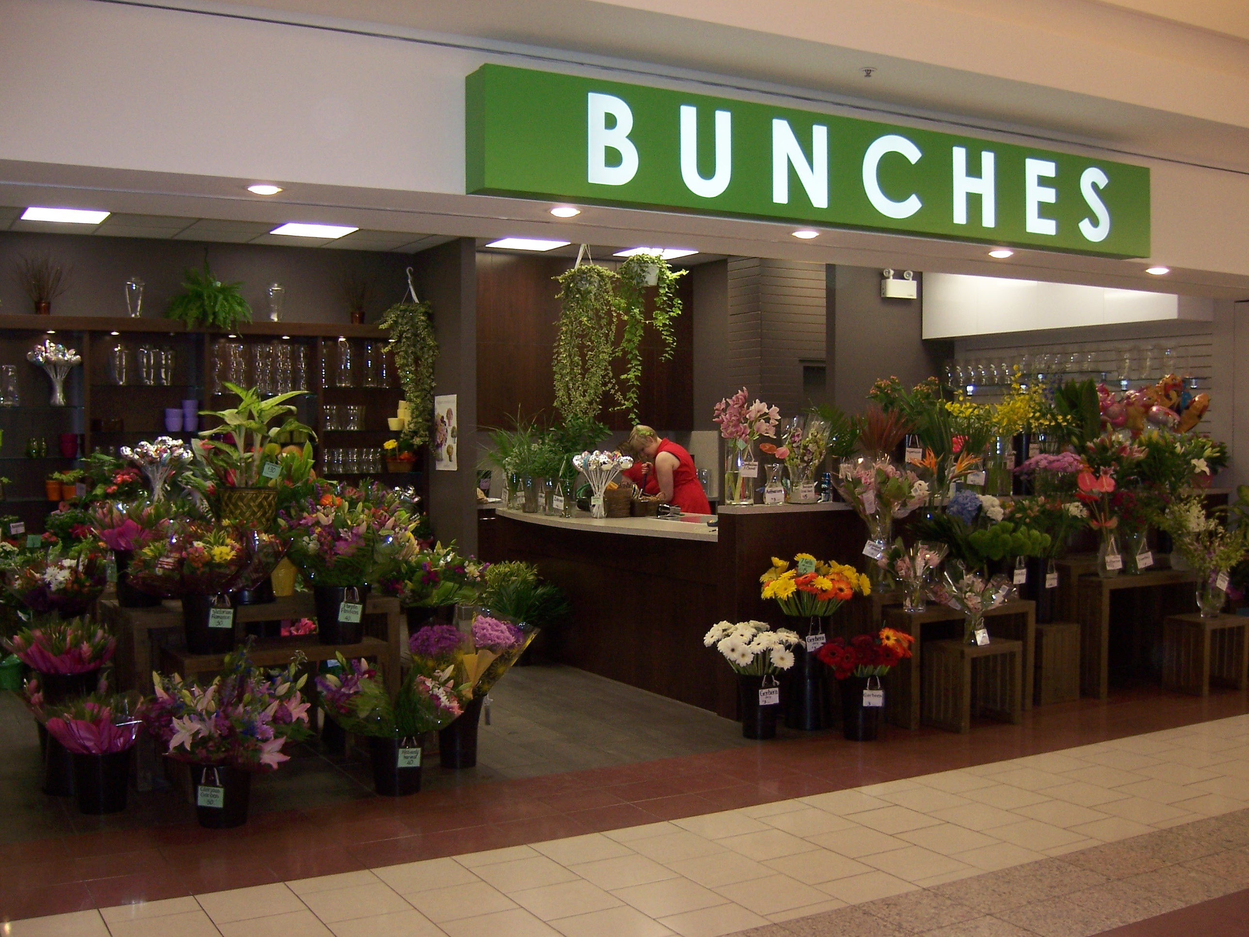 Southgate Shopping Centre - Bunches Flower Co. - Come down to one of our locations!