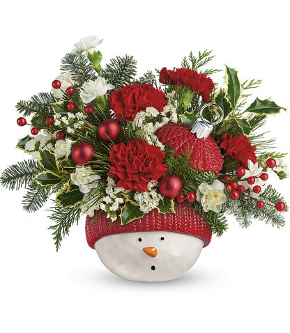 Teleflora's Snowman Ornament (T20X400A)