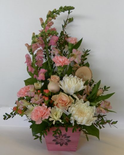 Rustic Prairie Garden Box - Pink Dawn (MD21-05)