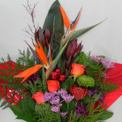 High-style Tropical cut flower bouquet