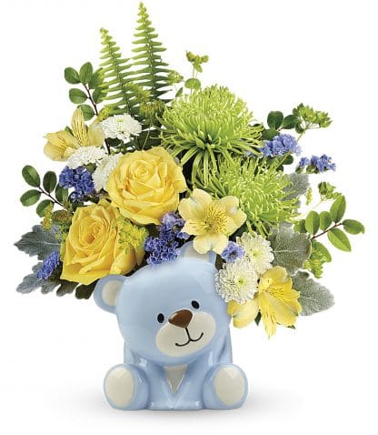 Joyful Blue Bear (TNB14-1A)