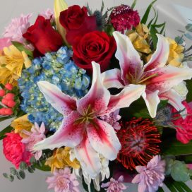 Designer’s Choice Cut Flower Bouquet (CF22-75) -Splendid (VASE NOT INCLUDED)
