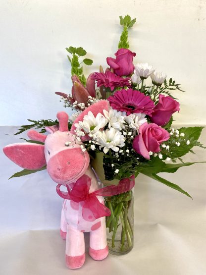 The Big Pink (FA16-05) Giraffe Included