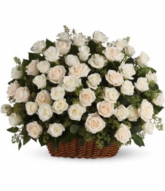 Bountiful Rose Basket T233-1A