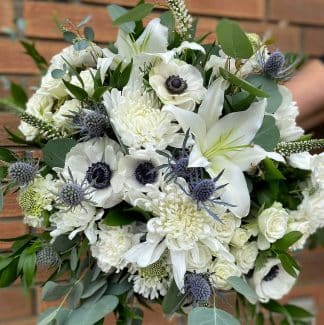 White Ice Wedding Bouquet (WED22-02)