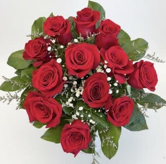 DOZEN Red Rose Bouquet (CF26-RSR12)